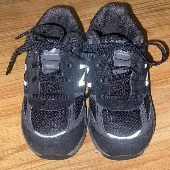 Toddler New Balance 990v5 Black - Picture 1 of 6